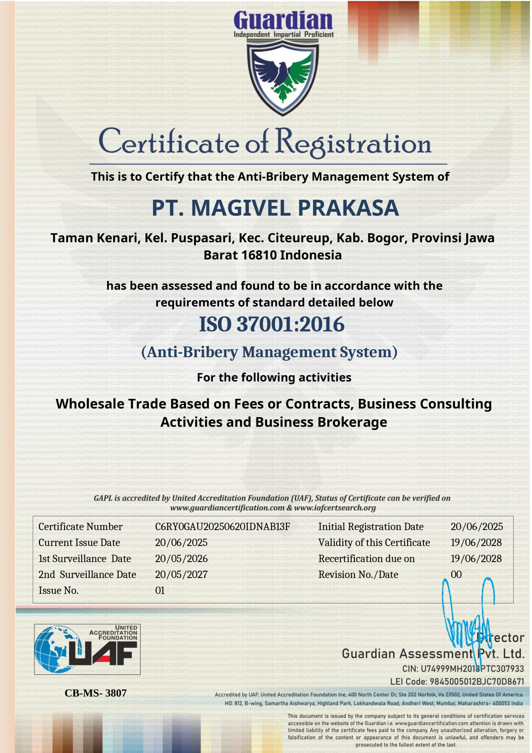 About ISO 37001 PT Magivel Prakasa 1 Scaled